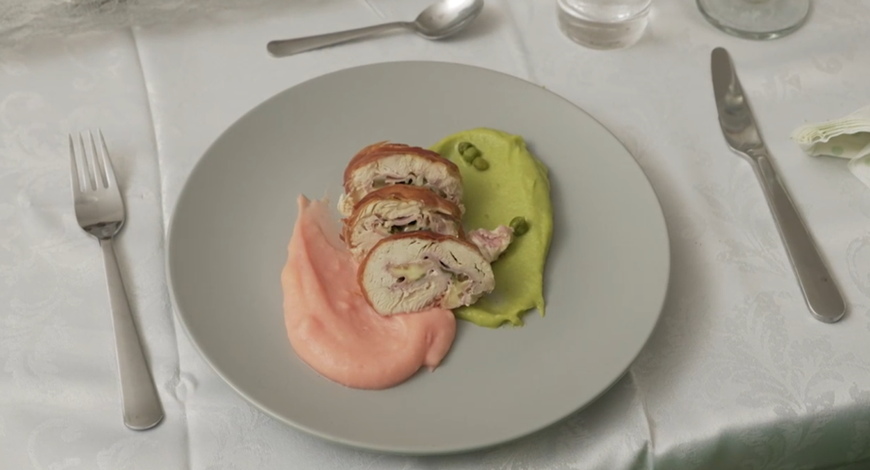 Hlavné jedlo: Farebný abstrakt