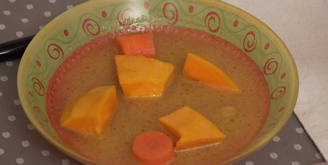 Polievka: Oranžová na sladko