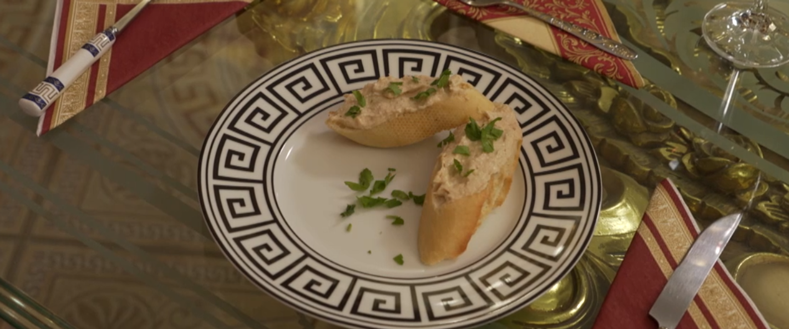 Predjedlo: Vnútornosti na tanieri