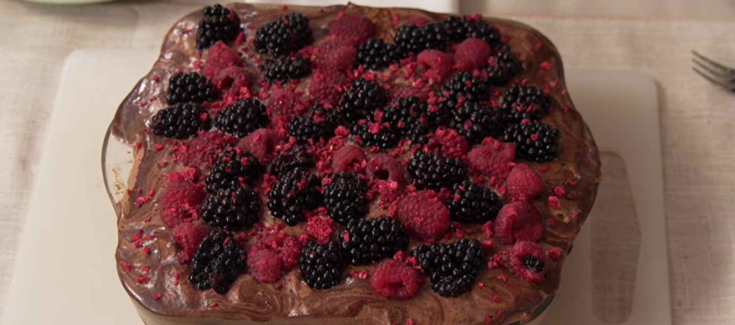 Dezert: Eiffelovka na kocke