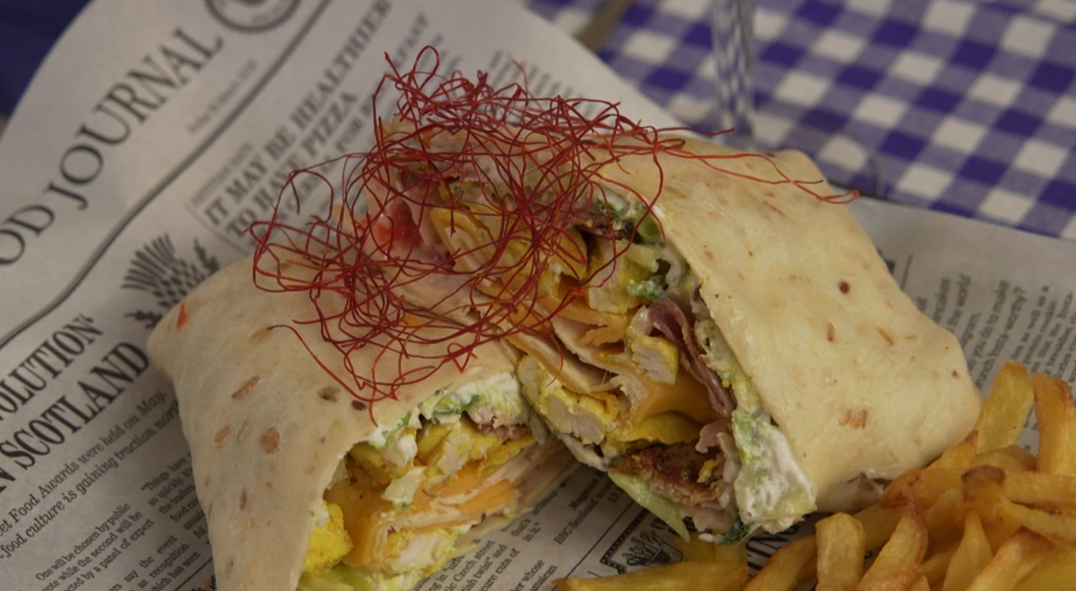 Hlavné jedlo: Zabalená fajnota