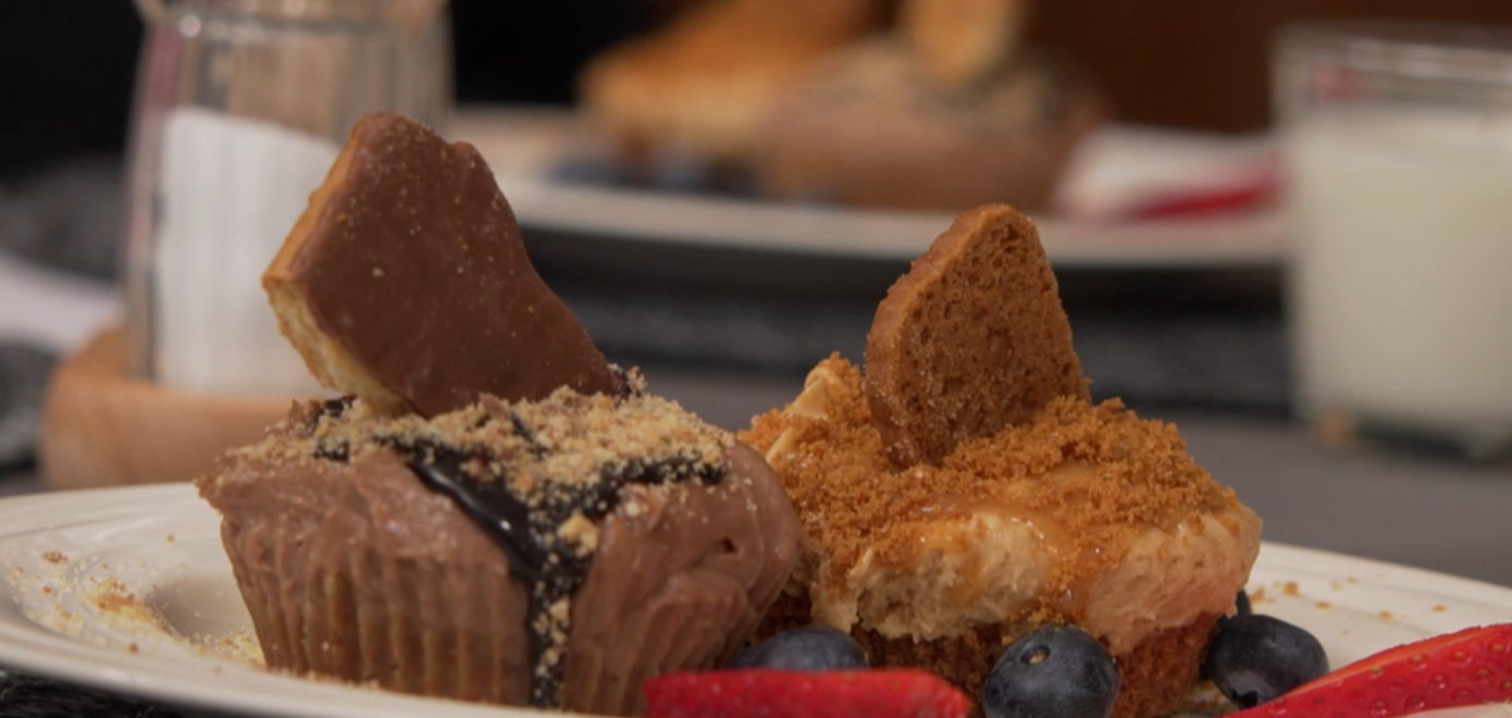 Dezert: Lotusový kvet v Alpách