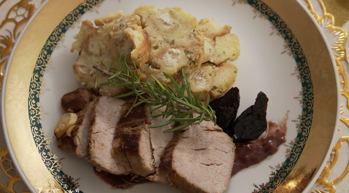 Hlavné jedlo: Sladká rypaňa