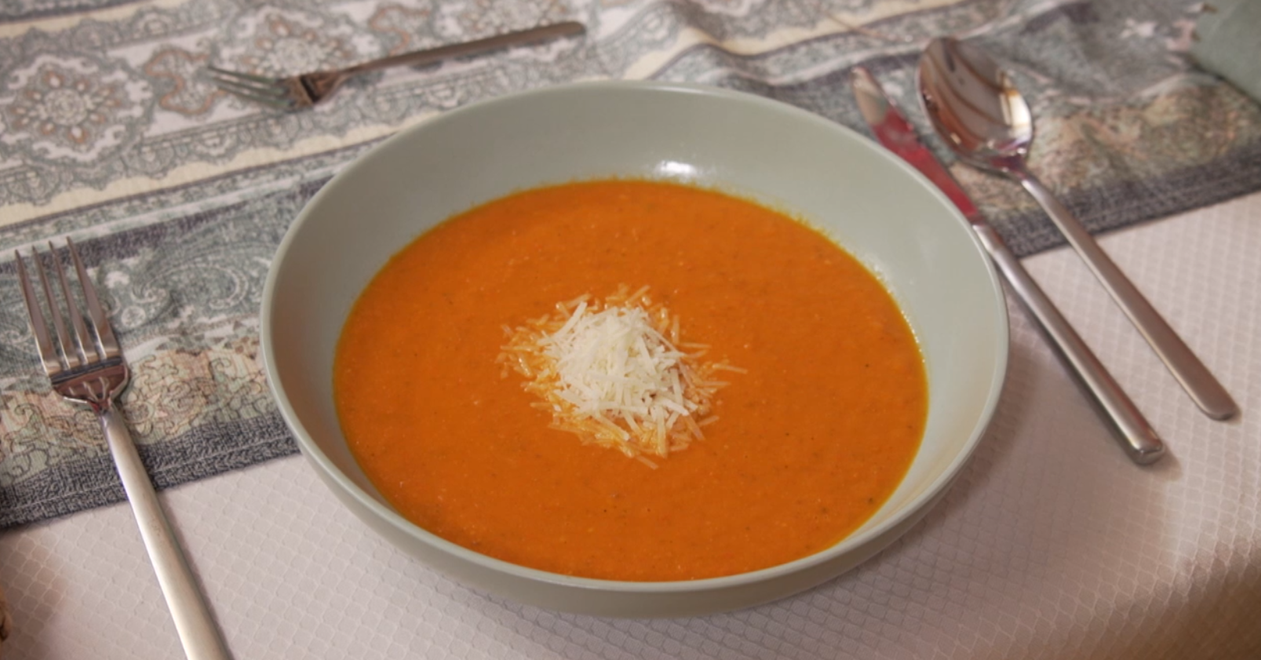 Polievka: Červená čiapočka