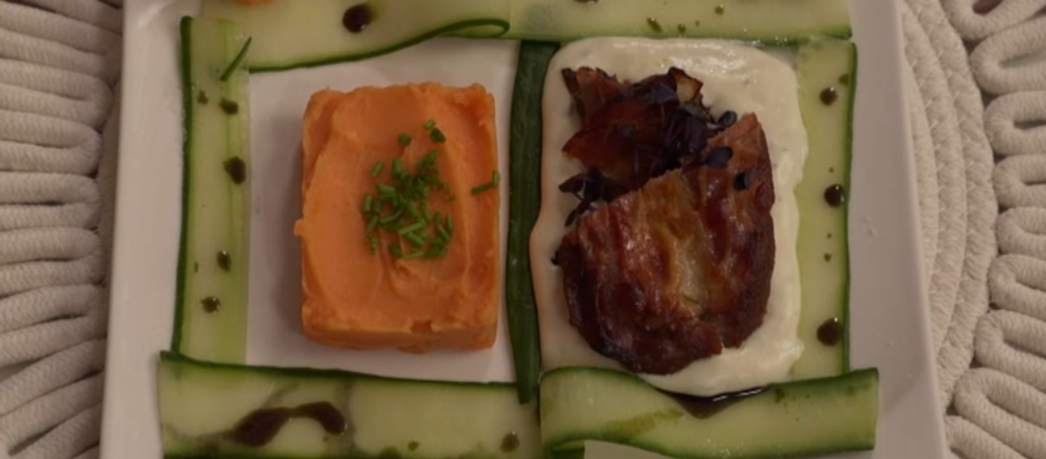 Hlavné jedlo: Trapézy z pece