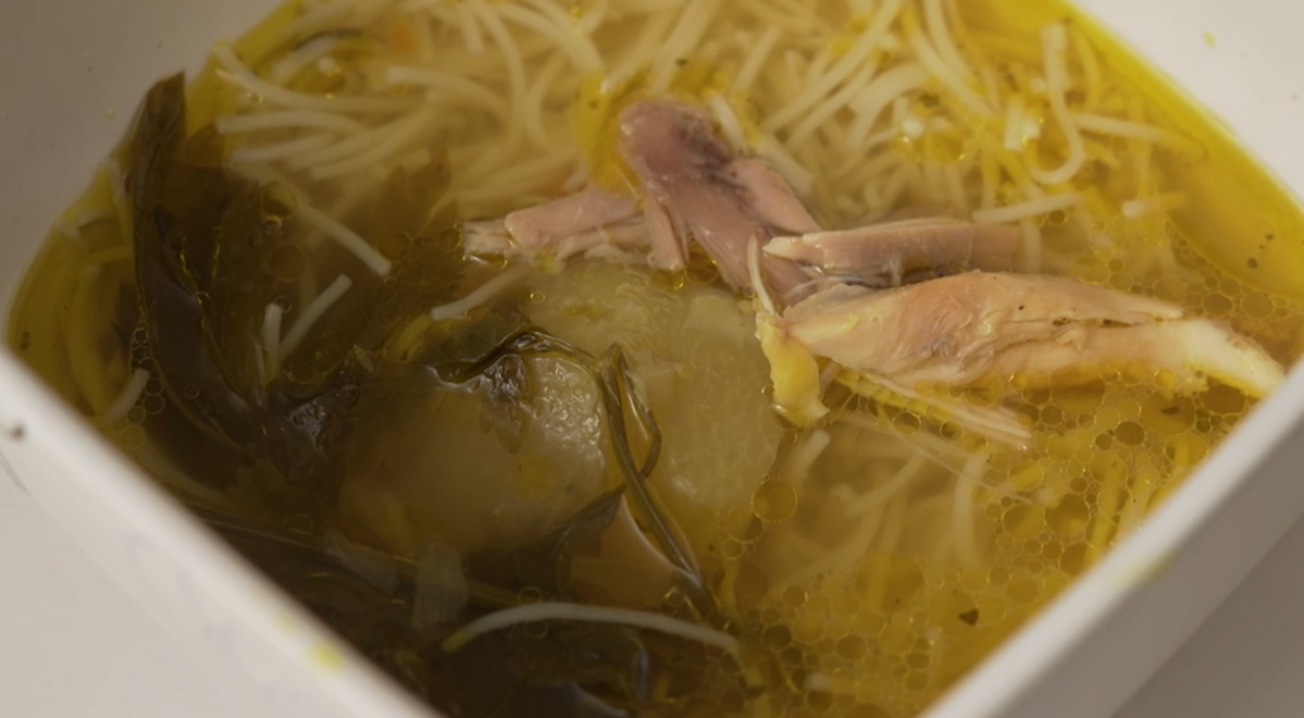 Polievka: Utopená letka