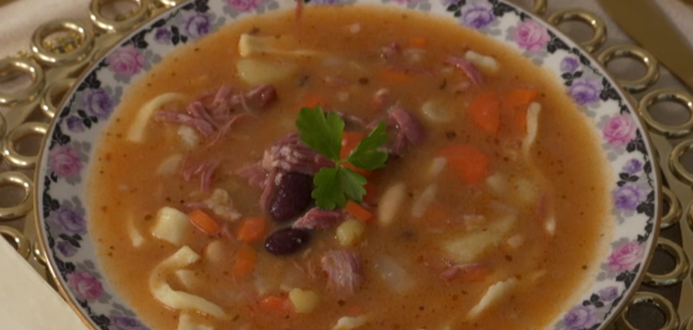 Polievka: Rany ako z dela