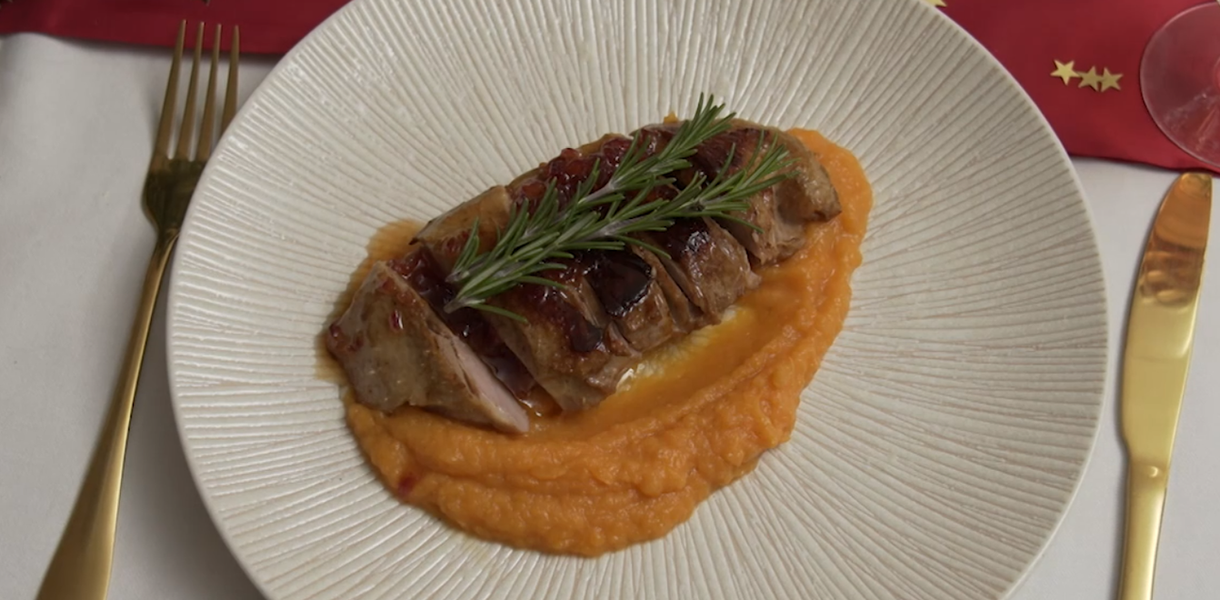 Hlavné jedlo: Oranžová rošáda