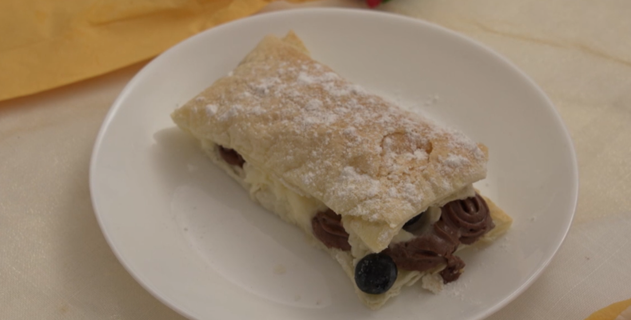 Dezert: Dvojvrstvový lístoček