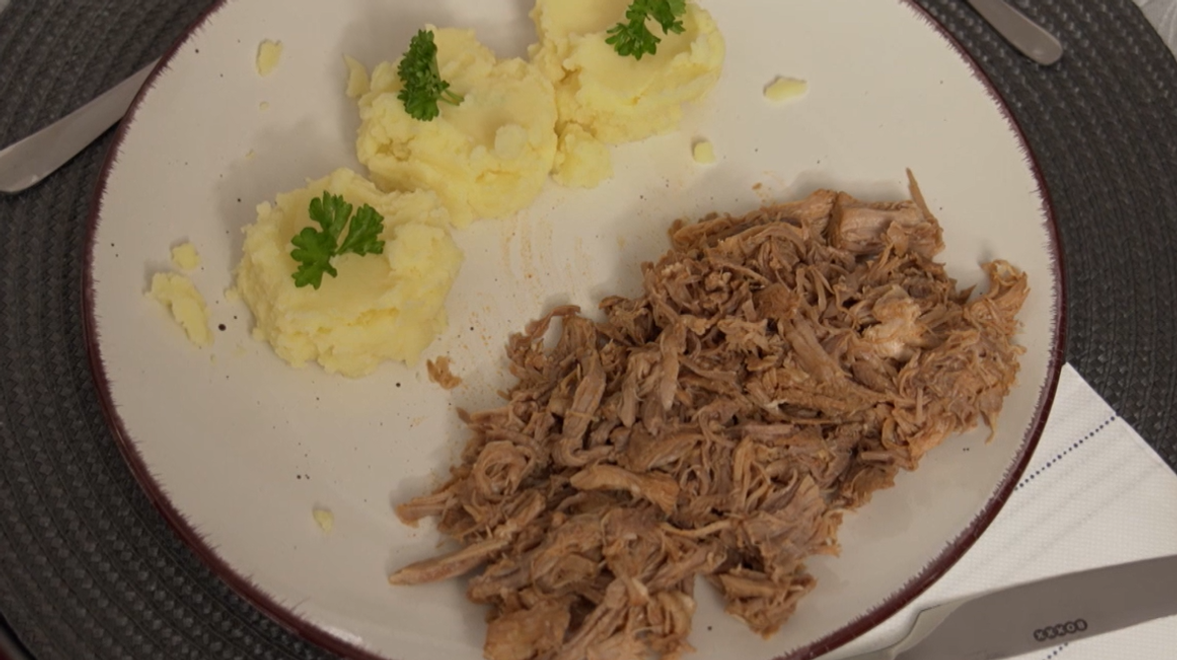 Hlavné jedlo: Na roztrhanie