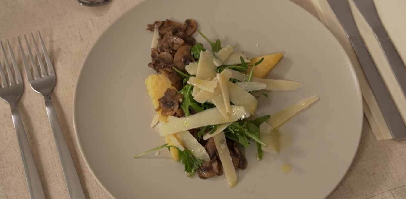 Predjedlo: Vtipná kaša po taliansky