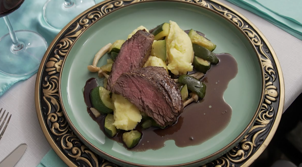 Hlavné jedlo: Pasák na masle