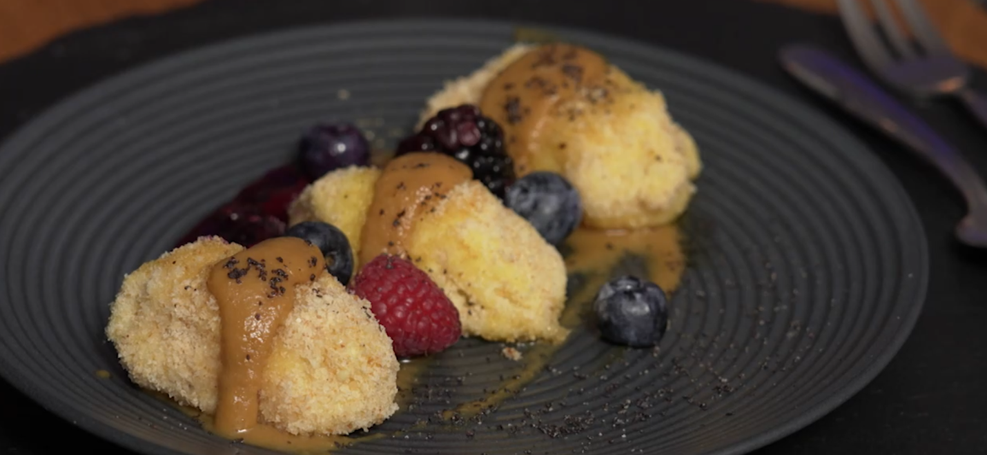 Dezert: Žlté kopce medzi ovocím