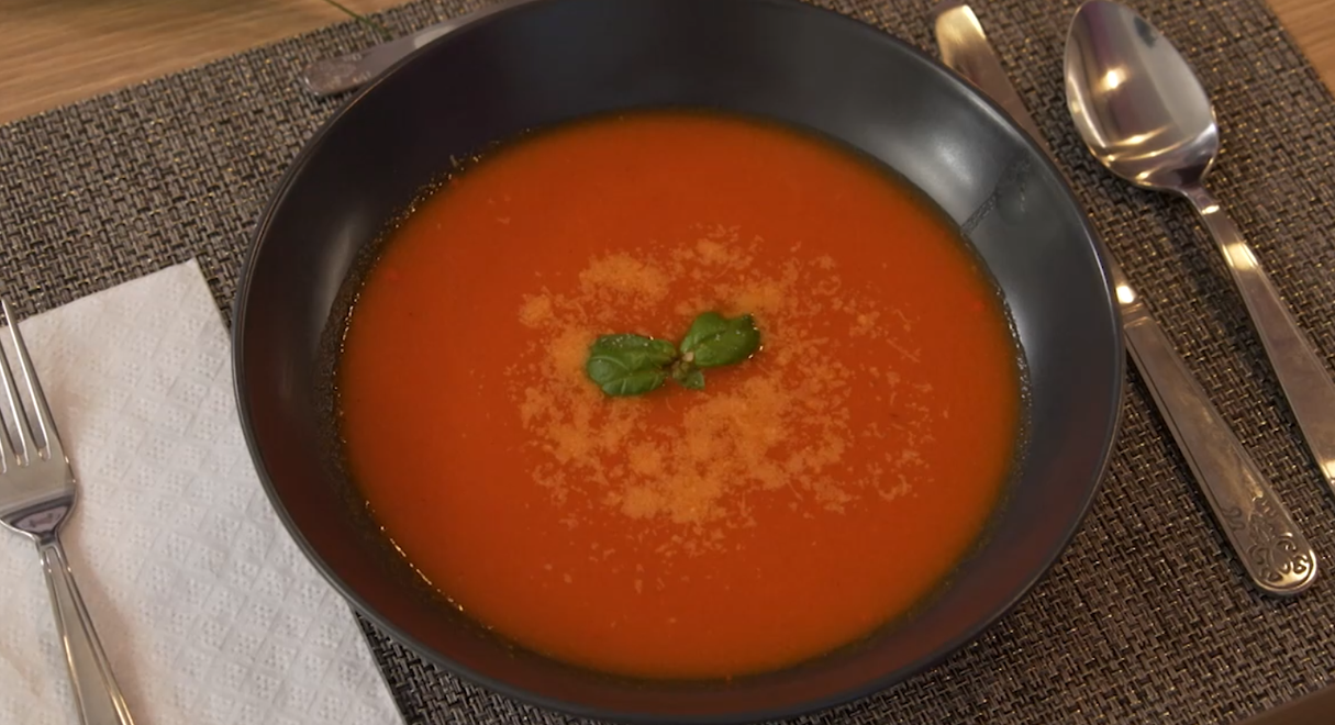 Polievka: Zhorená paradyčka z brudarne