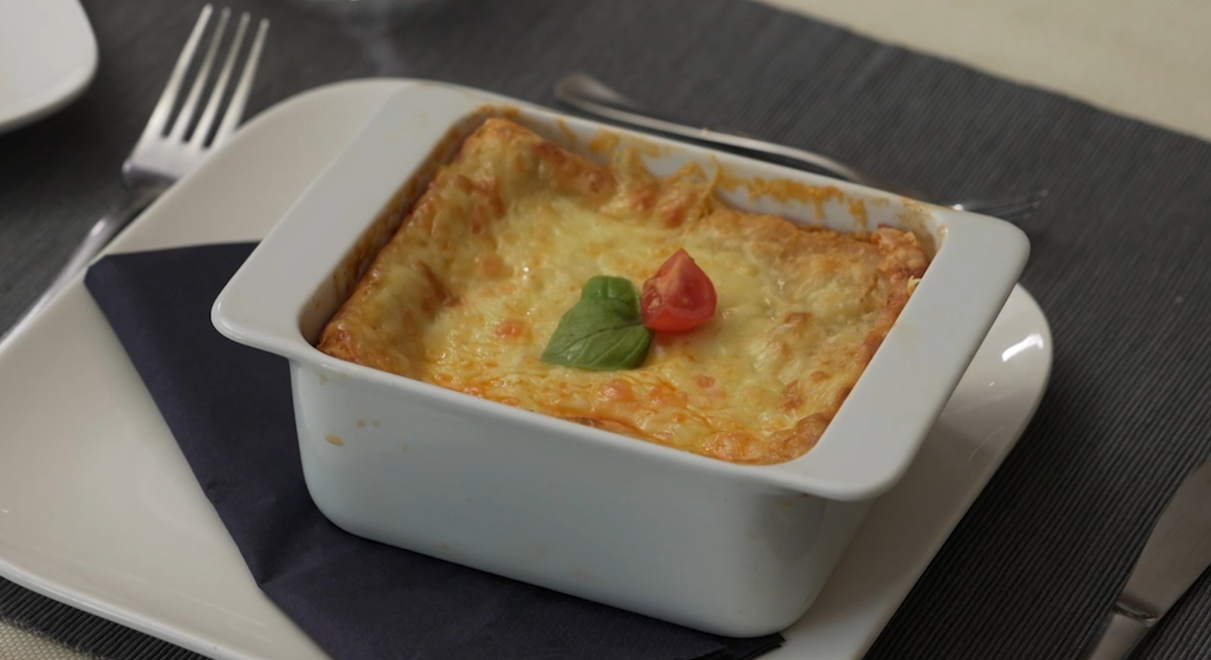 Hlavné jedlo: Ramazzotiho pozdrav