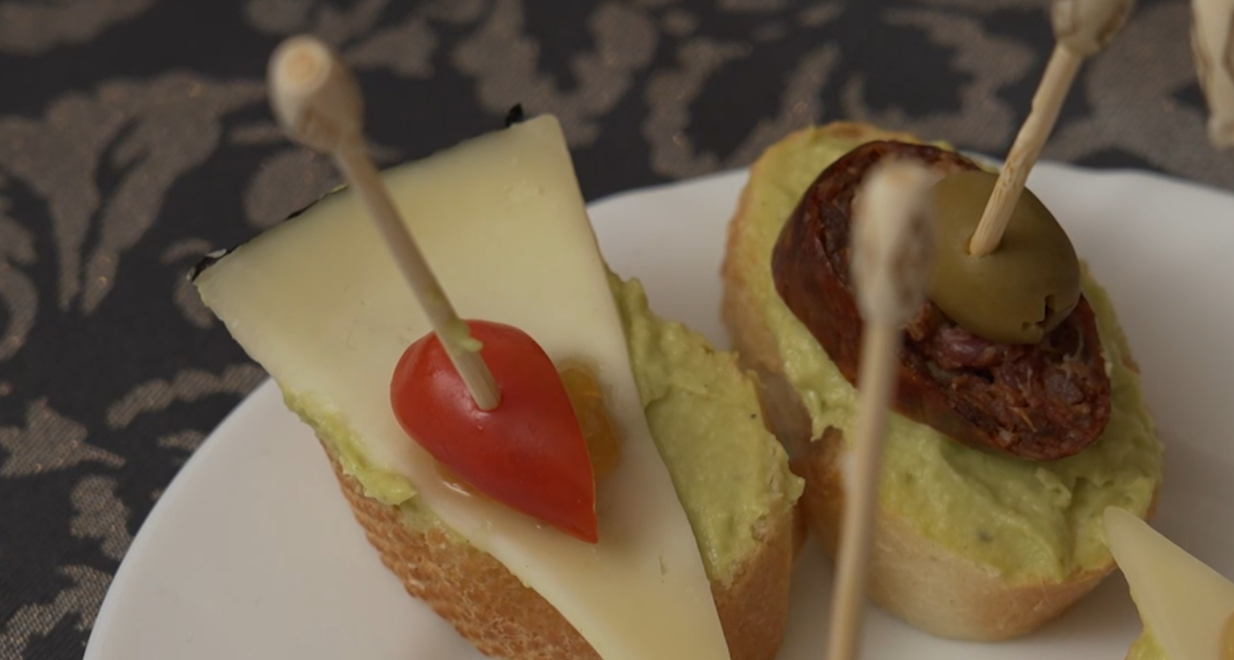 Predjedlo: Pinčátka napichnuté