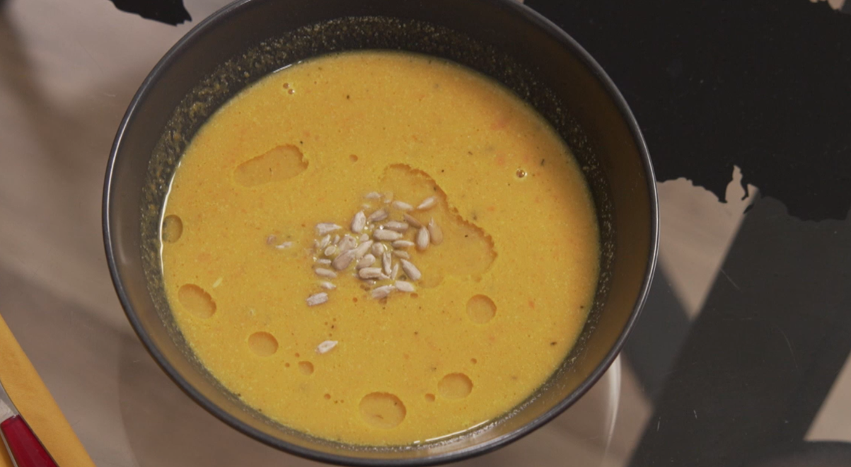 Polievka: Oranžáda