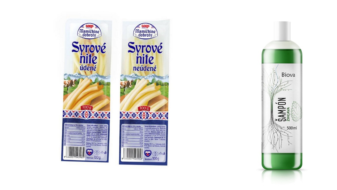 Spotrebitelia ocenili novinky v privátnej značke COOP Jednoty, syrové nite a žihľavový šampón zvolili za najlepšie na trhu