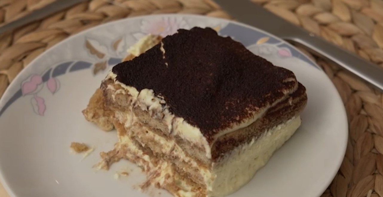 Dezert: tiramisu: Syrová extáza