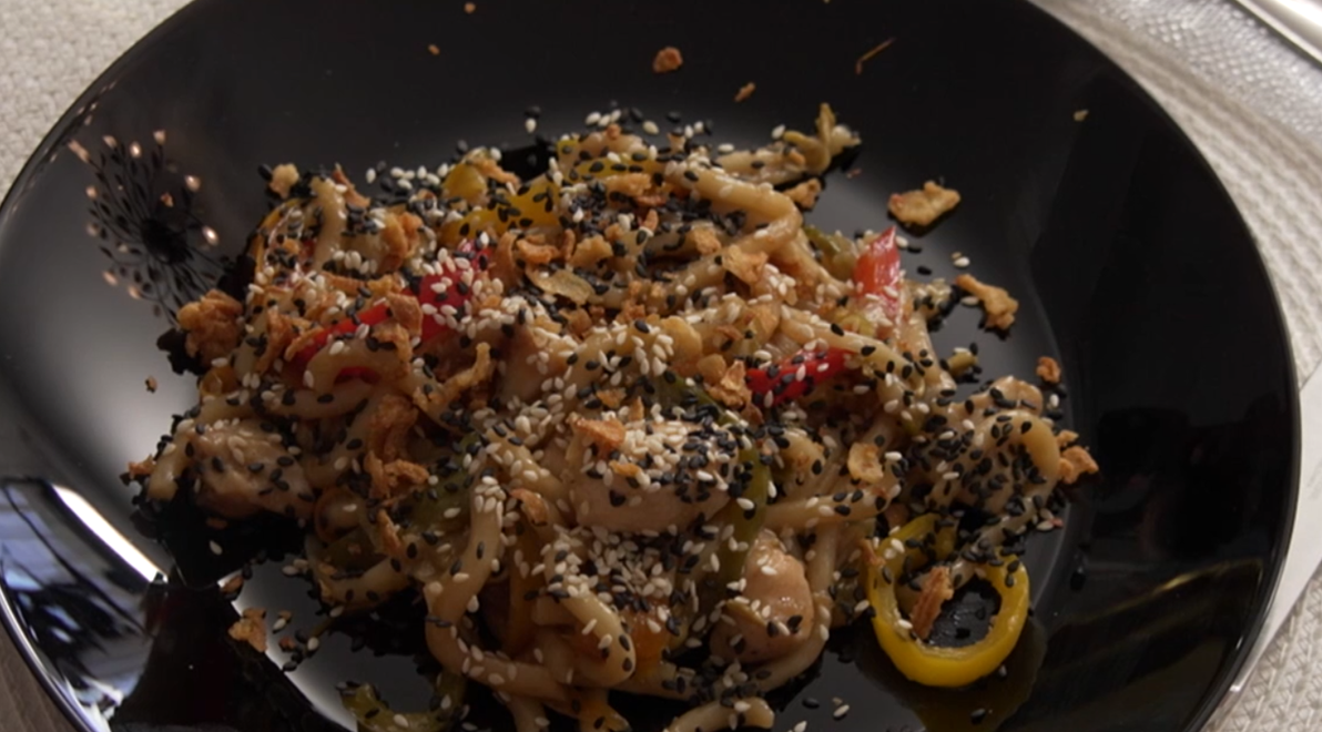 Hlavné jedlo: Dážďovky na japonský spôsob