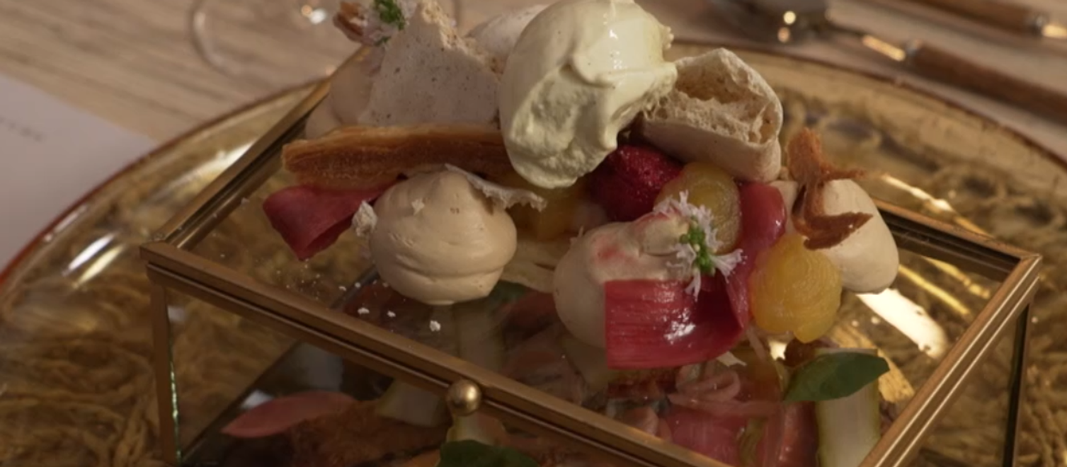 Dezert: Vyprážané v skle