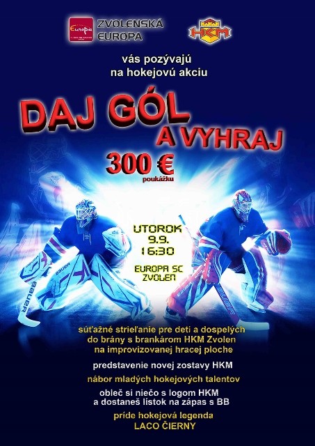 ESC daj gól plagát