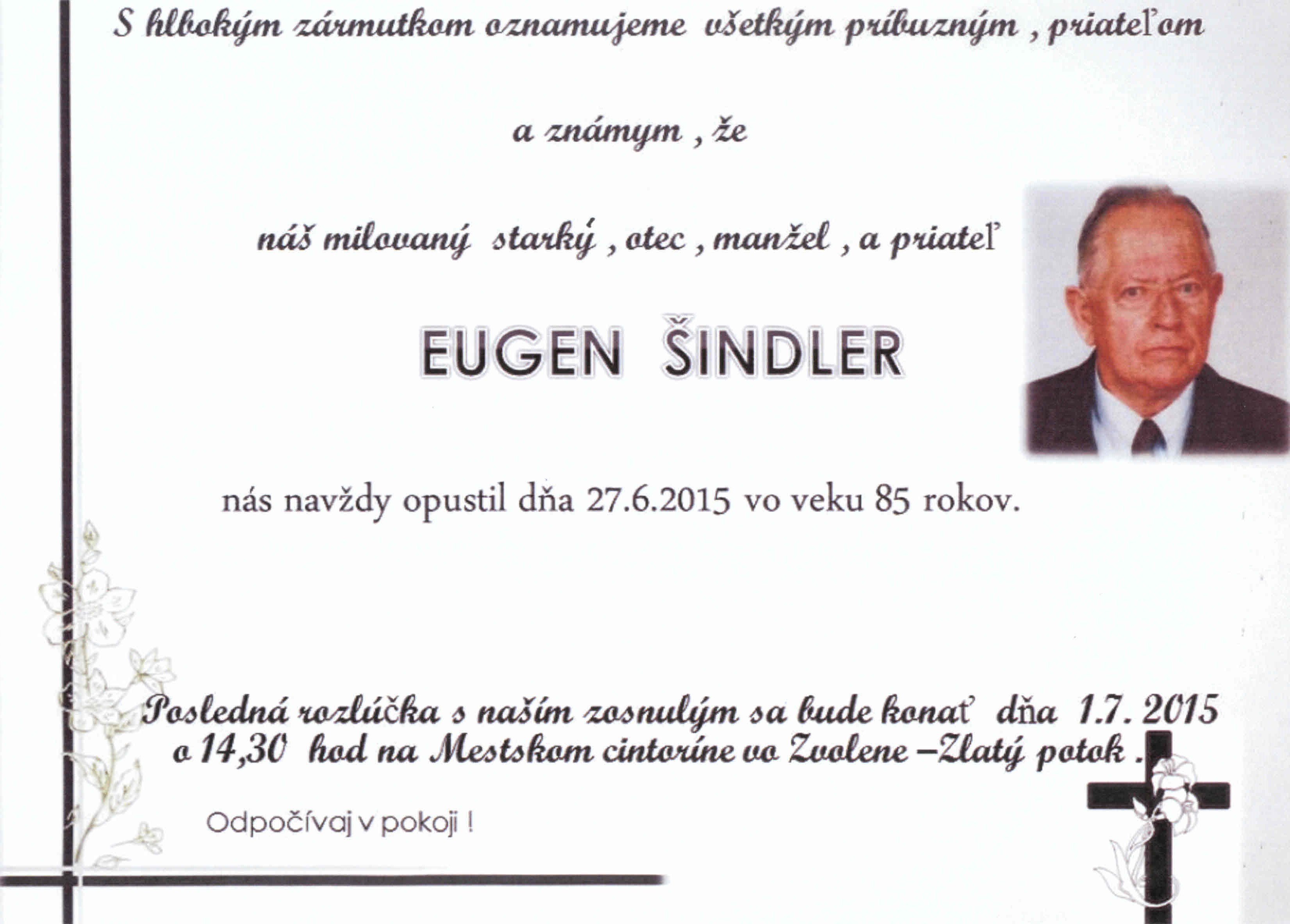 Šindler parte