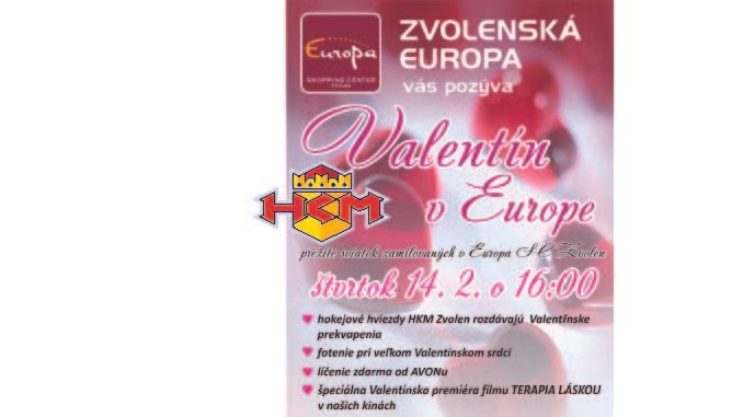 Valentín ESC pozvánka komplet