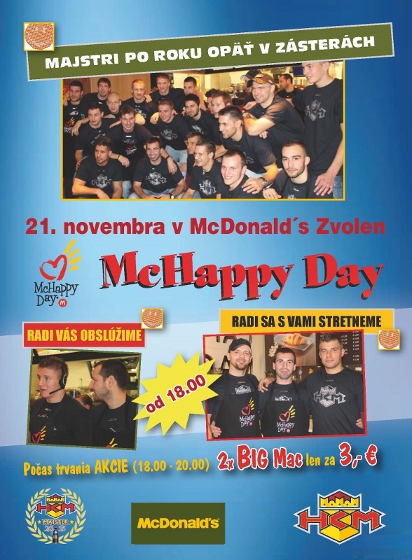 McHappy Day pozvánka